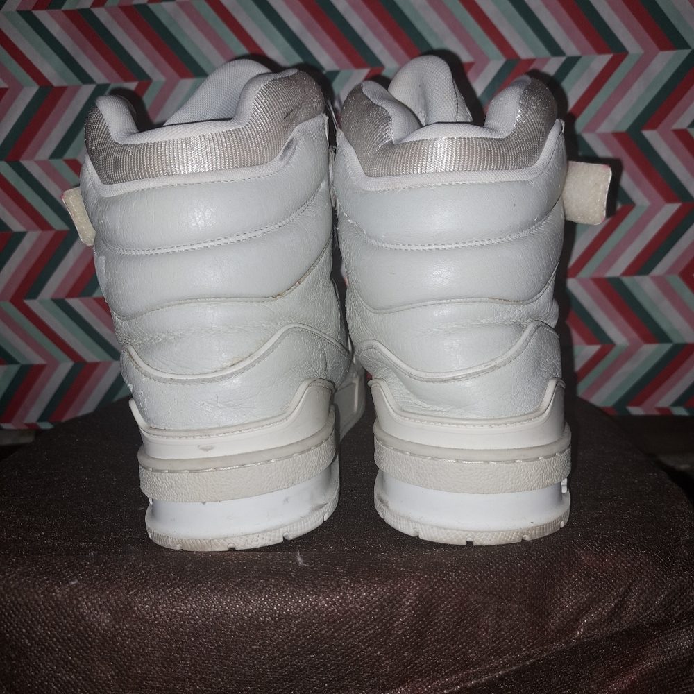 Louis Vuitton Kids High-Top Sneakers - White - Picture 4 of 6
